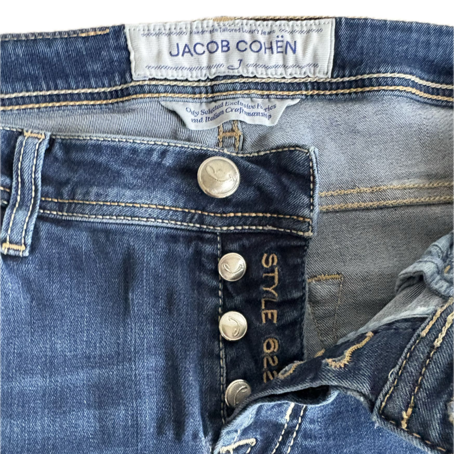 Jacob Cohën 622 Slim Fit Jeans (Navy)