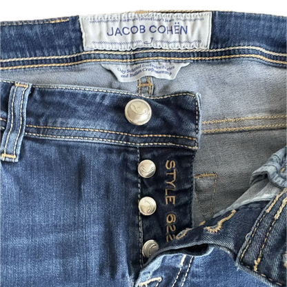 Jacob Cohën 622 Slim Fit Jeans (Navy)