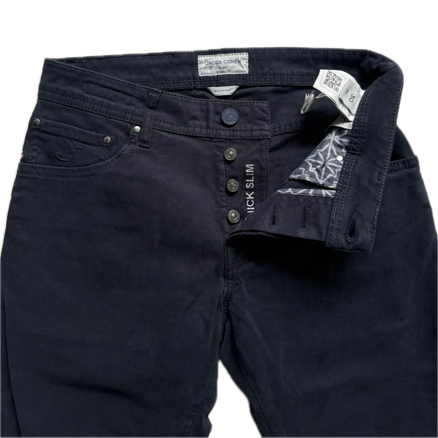 Jacob Cohën Nick Slim Fit Jeans (Black) (New)