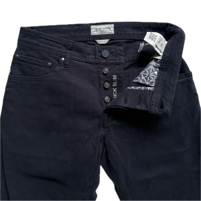 Jacob Cohën Nick Slim Fit Jeans (Black) (New)
