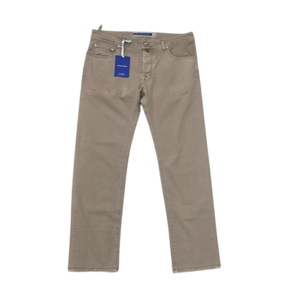 Jacob Cohën Bard Slim Fit Jeans (Beige) (New)