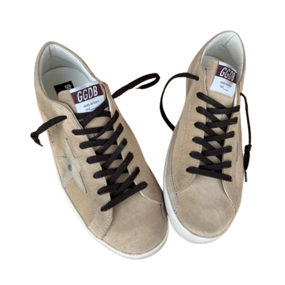 Golden Goose Superstar Sneakers (Beige) (New)