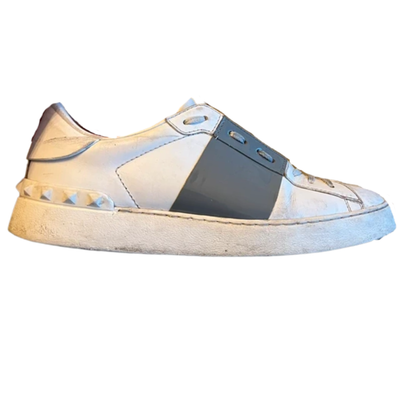 Valentino Garavani Open Sneakers (White Gray)