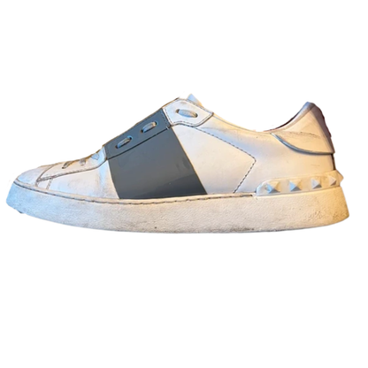 Valentino Garavani Open Sneakers (White Gray)