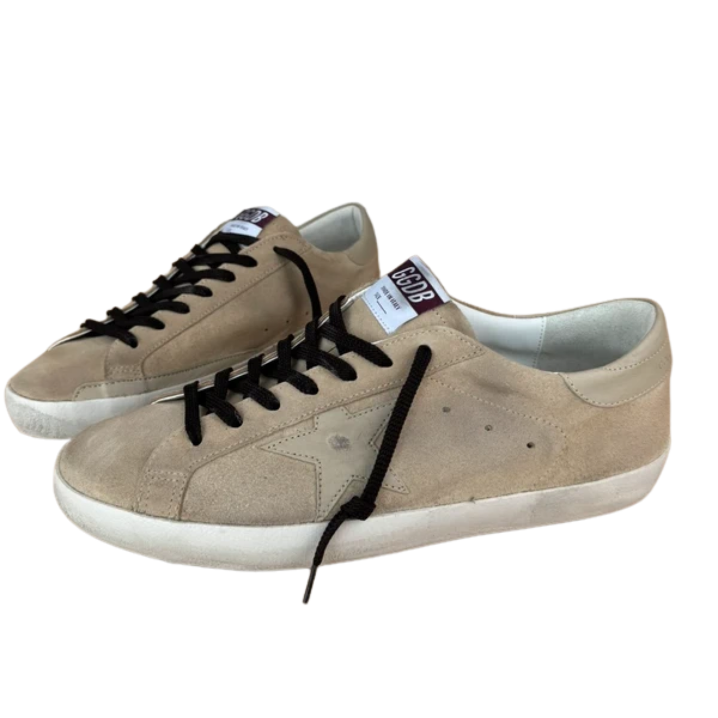 Golden Goose Superstar Sneakers (Beige) (New)