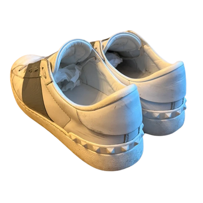 Valentino Garavani Open Sneakers (White Gray)