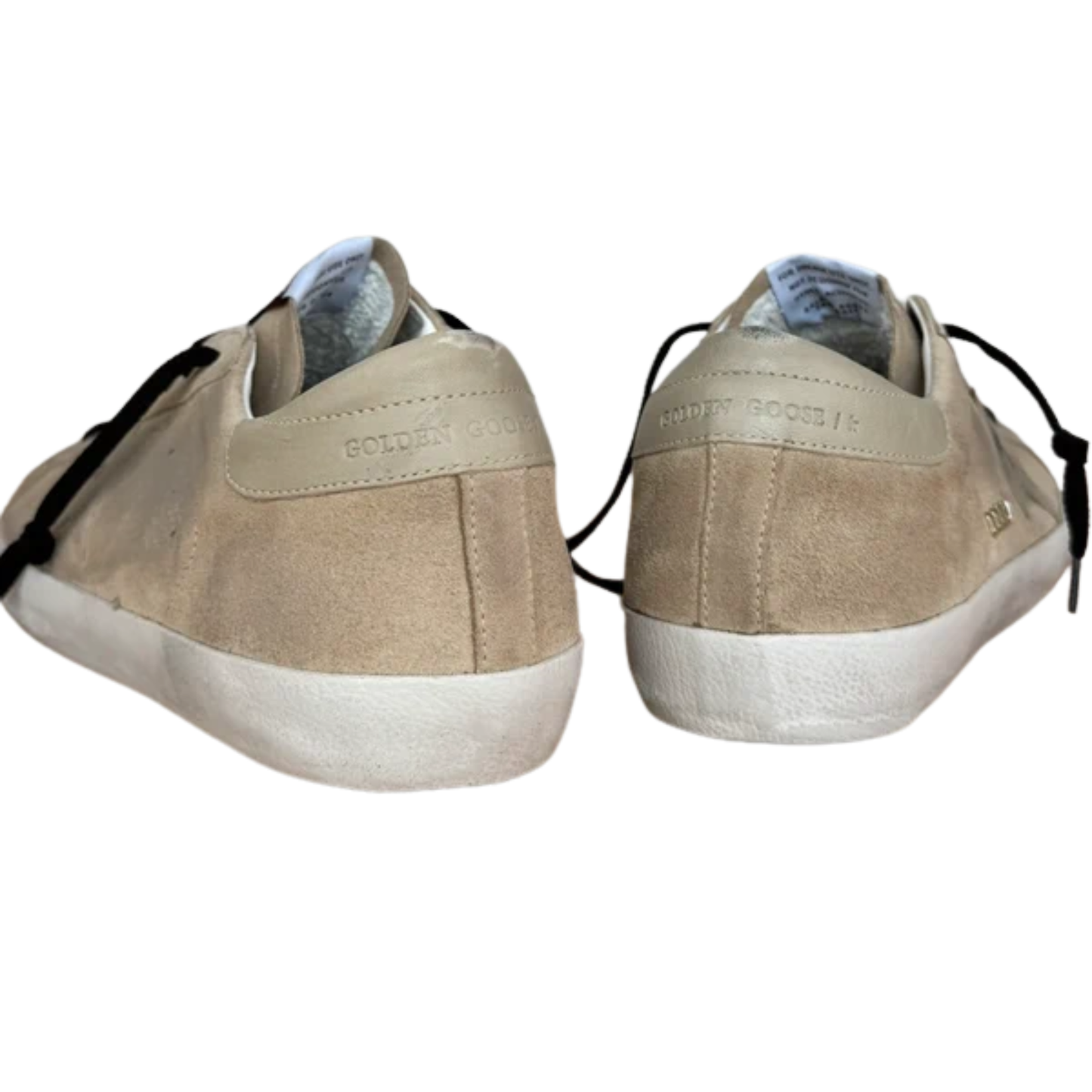 Golden Goose Superstar Sneakers (Beige) (New)