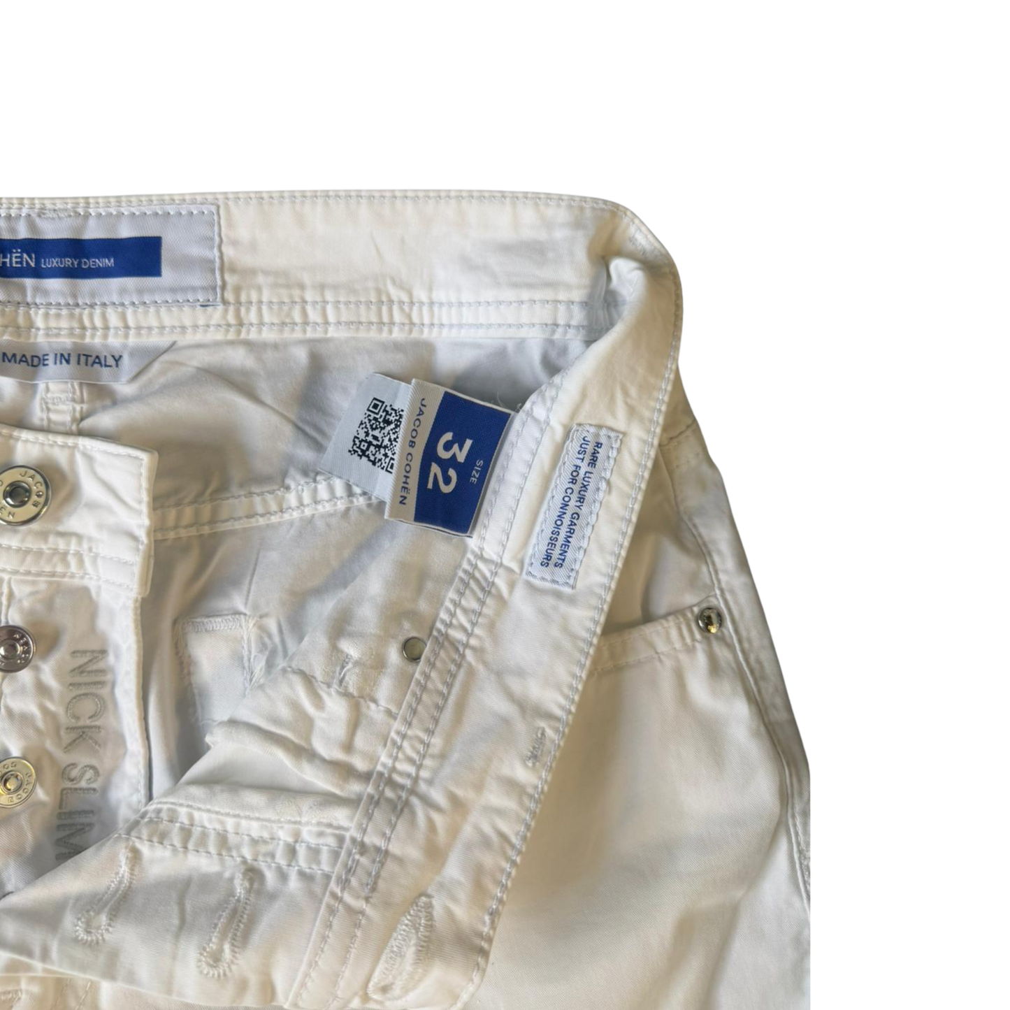 Jacob Cohën Nick Slim fit Jeans (White)