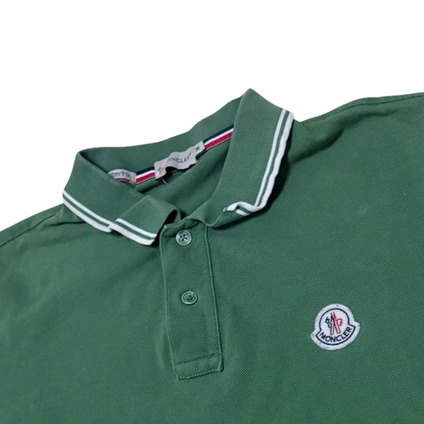 Moncler Maglia Polo Shirt (Green)
