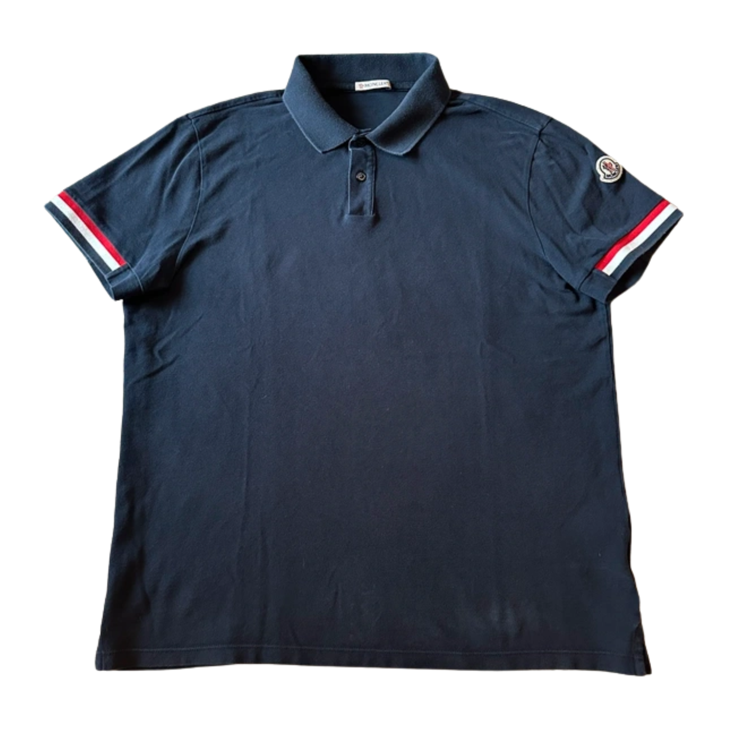 Moncler Maglia Polo Shirt (Black)
