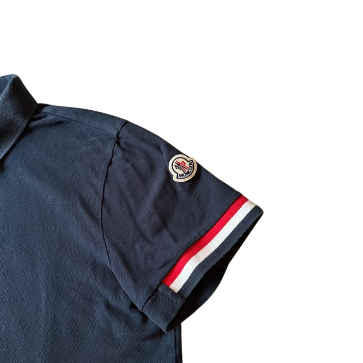 Moncler Maglia Polo Shirt (Black)