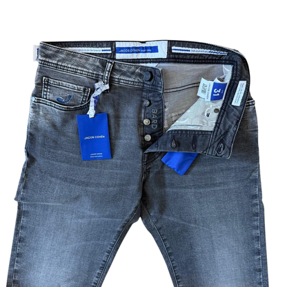 Jacob Cohën Bard Slim Fit Jeans (Gray) (New)