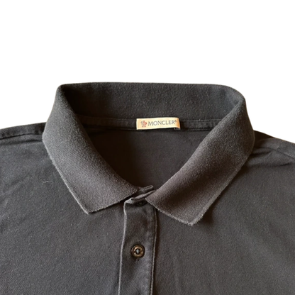 Moncler Maglia Polo Shirt (Black)