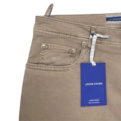Jacob Cohën Bard Slim Fit Jeans (Beige) (New)