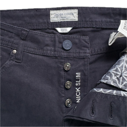 Jacob Cohën Nick Slim Fit Jeans (Black) (New)