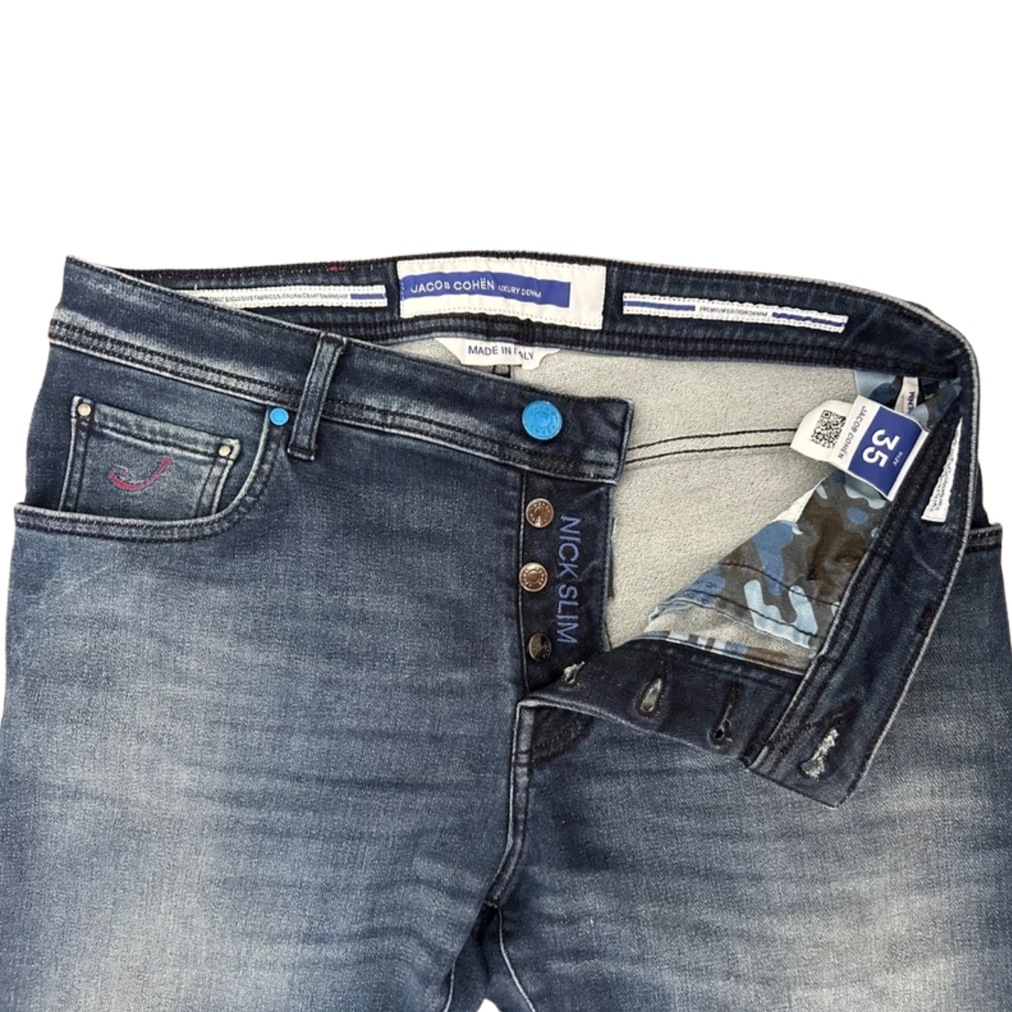 Jacob Cohën Nick Slim fit Jeans (Navy)