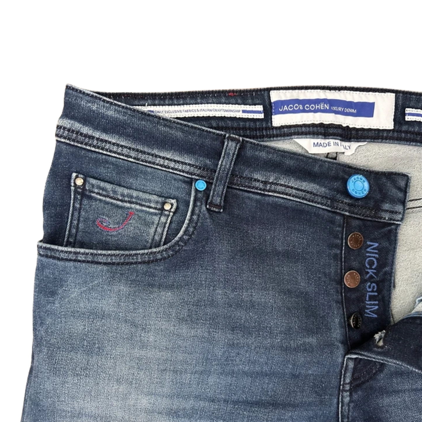 Jacob Cohën Nick Slim fit Jeans (Navy)