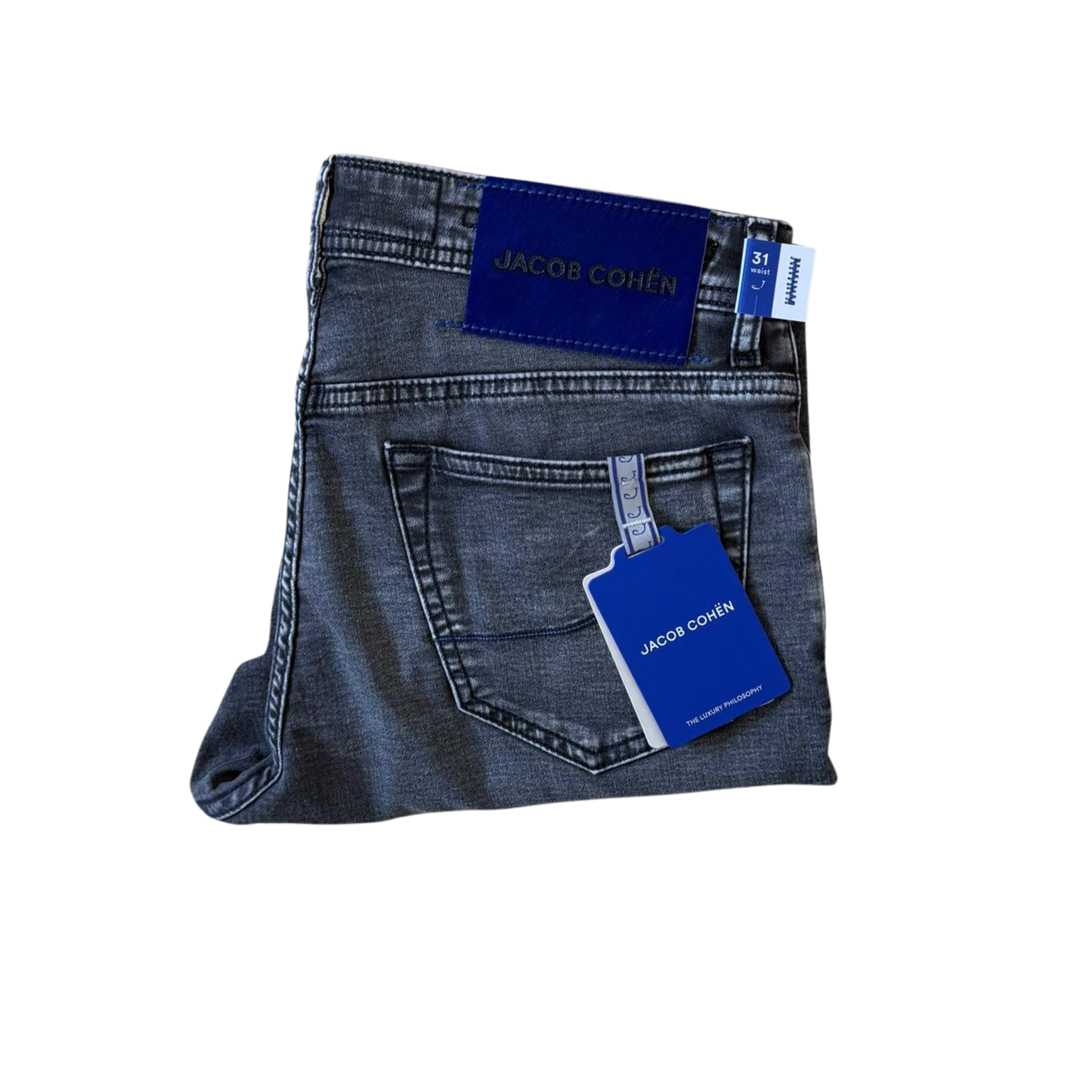 Jacob Cohën Bard Slim Fit Jeans (Gray) (New)