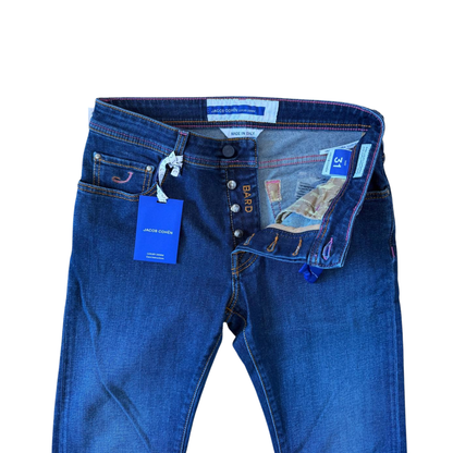 Jacob Cohën Bard Slim Fit Jeans (Navy) (New)