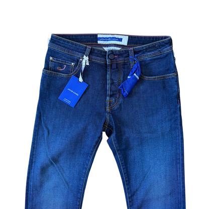 Jacob Cohën Bard Slim Fit Jeans (Navy) (New)