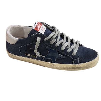 Golden Goose Superstar Sneakers (Navy)
