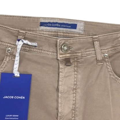 Jacob Cohën Bard Slim Fit Jeans (Beige) (New)