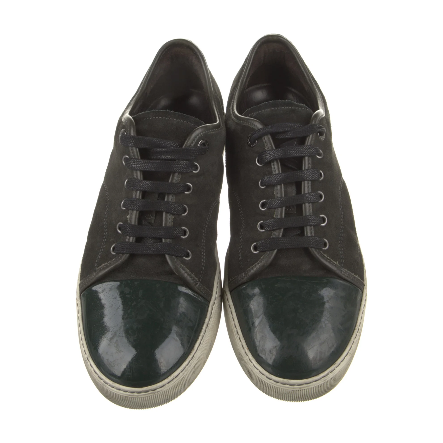 Lanvin Cap Toe Sneakers (Black)