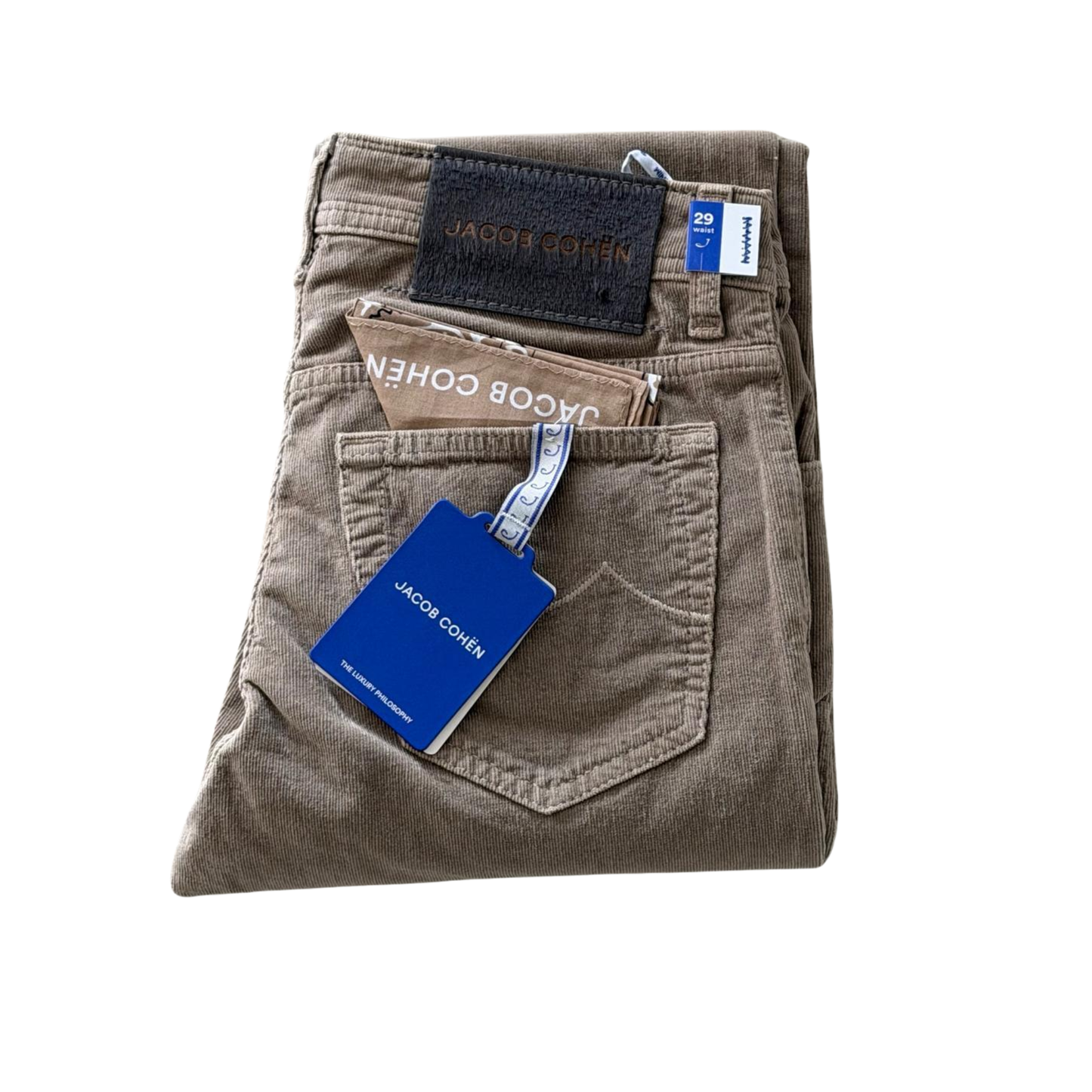 Jacob Cohën Bard Slim Fit Jeans (Brown) (New)