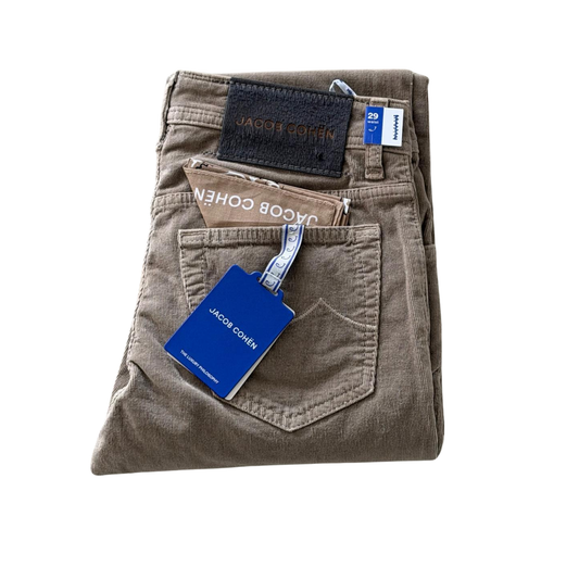 Jacob Cohën Bard Slim Fit Jeans (Brown) (New)