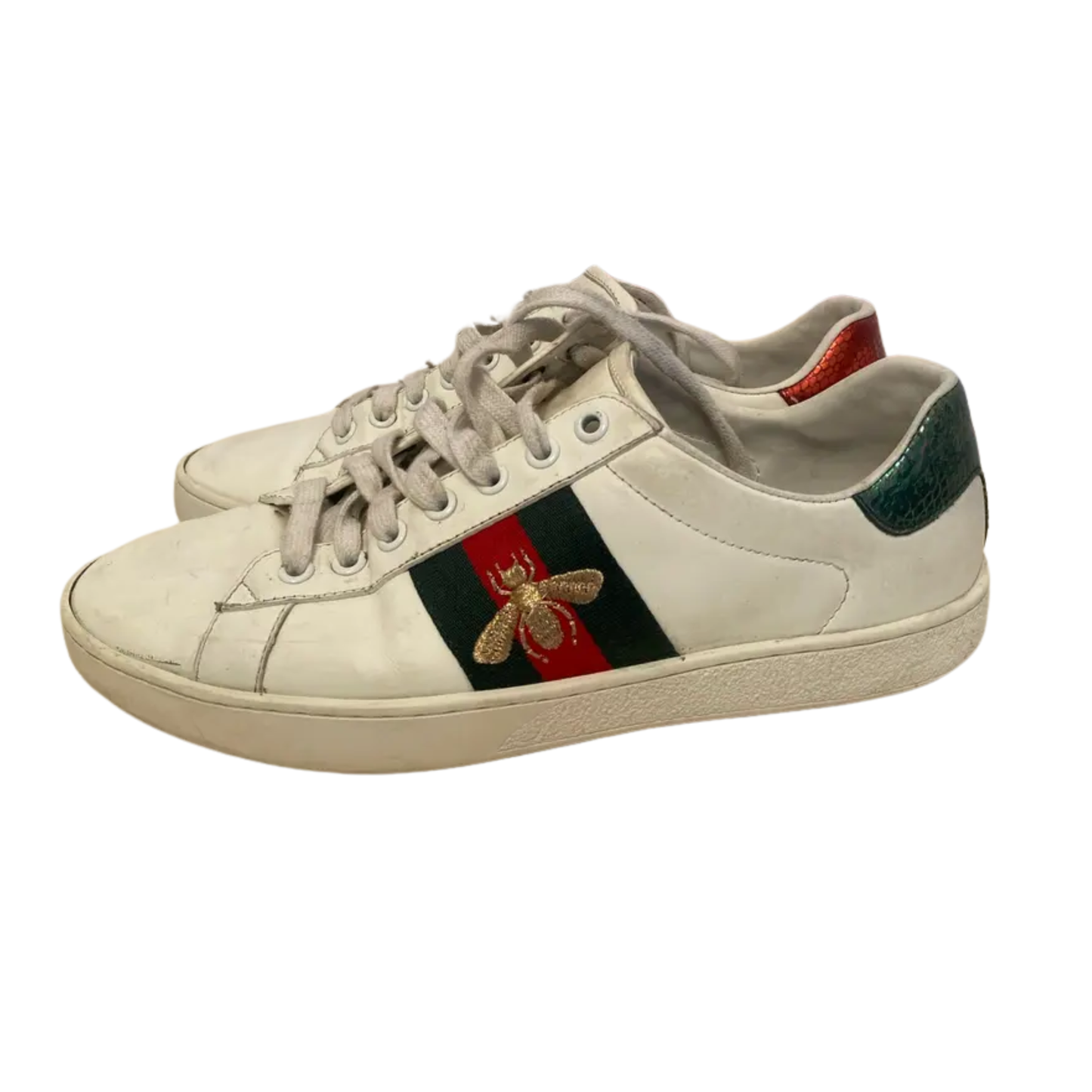 Gucci Ace Sneakers (White)