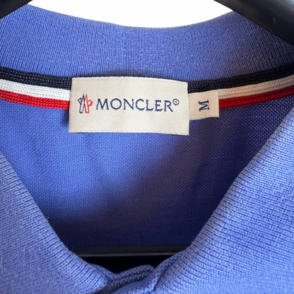 Moncler Maglia Polo Shirt (Blue)