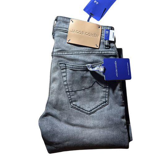 Jacob Cohën Bard Slim Fit Jeans (Grey) (New)