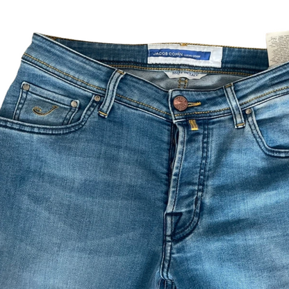 Jacob Cohën Nick Slim fit Jeans (Navy Blue)