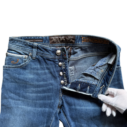 Jacob Cohën 622 Limited Edition Slim fit Jeans (Navy)