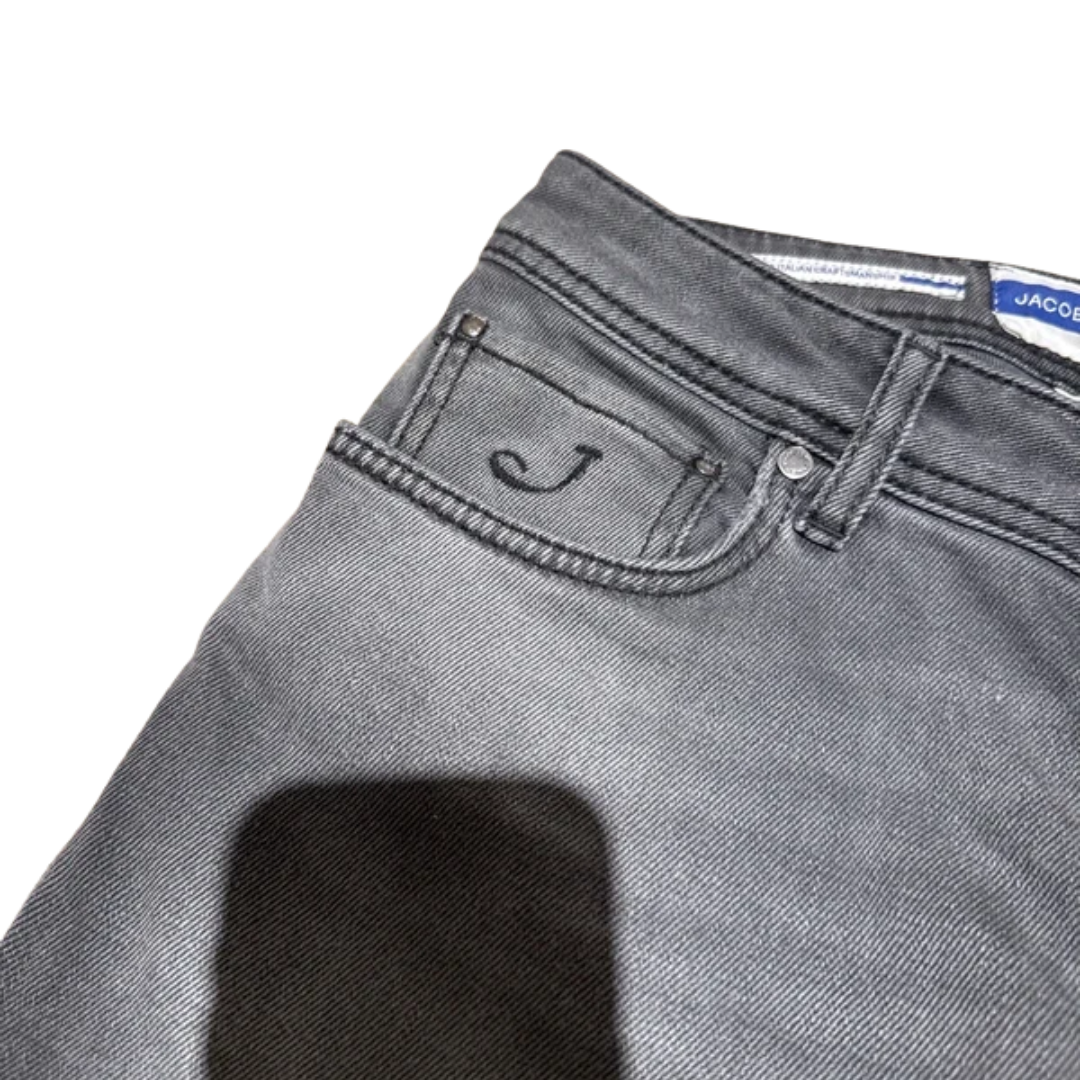 Jacob Cohën Nick Slim Fit Jeans (Grey)