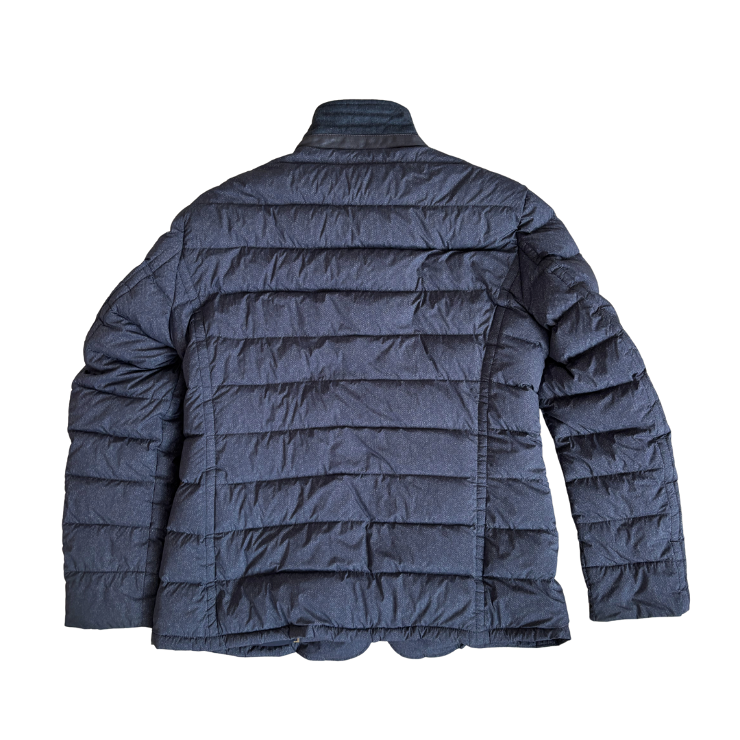 Moorer Quilted Down Jacket (Dark Grey)