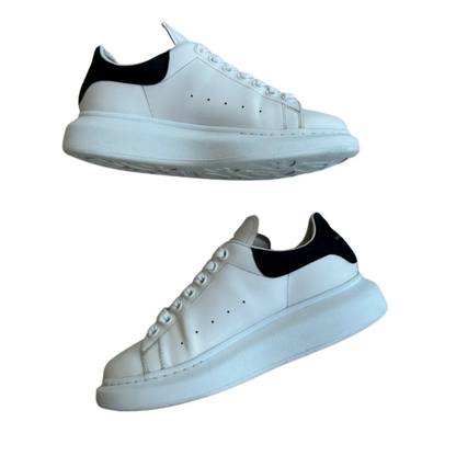Alexander Mcqueen Sneakers (White Black) (Womens)
