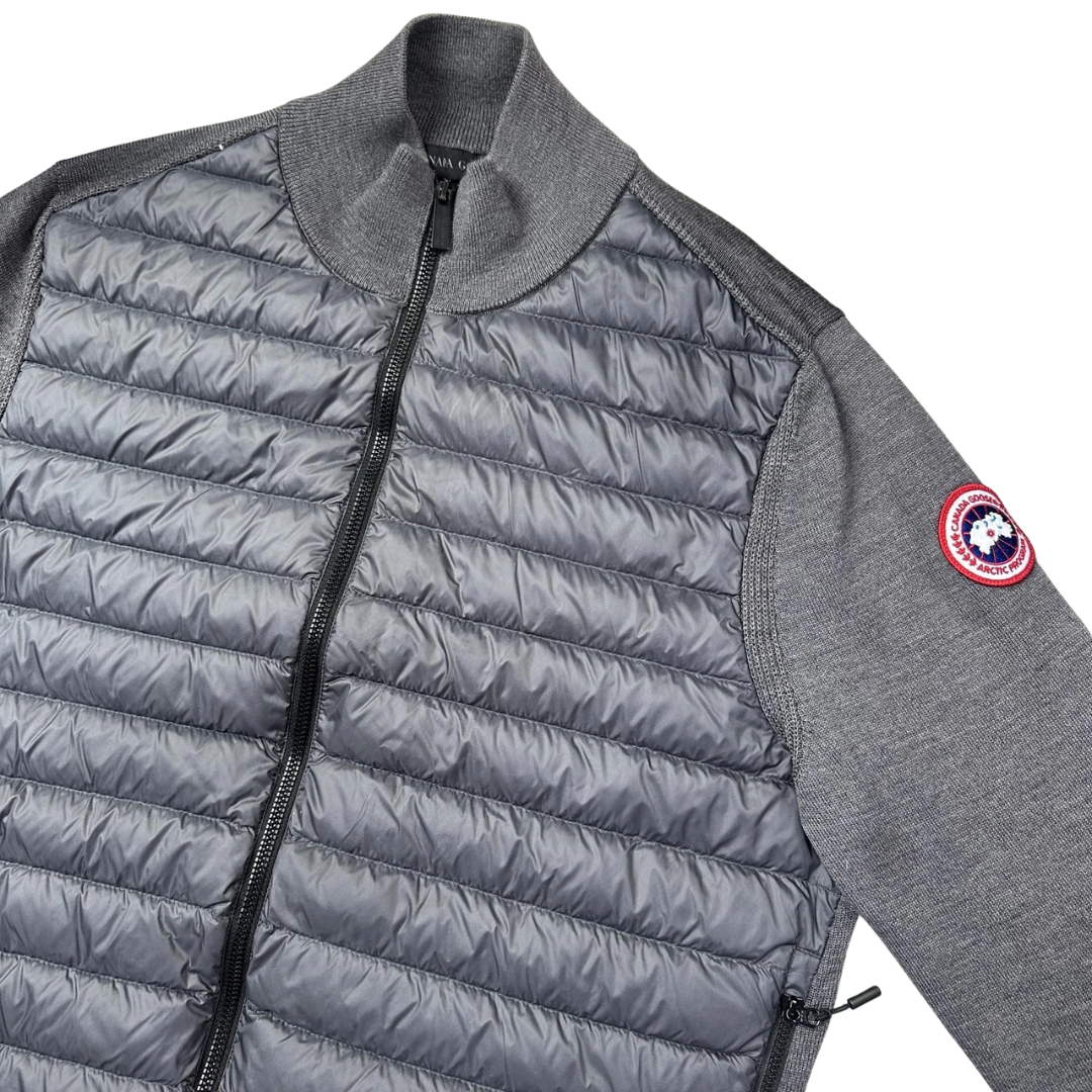 Canada Goose Hybrid Cardigan Jacket (Dark Grey)