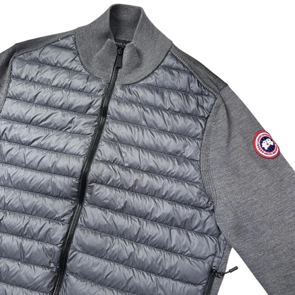 Canada Goose Hybrid Cardigan Jacket (Dark Grey)