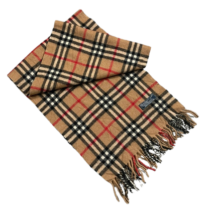 Burberry Scarf (Beige) (Vintage)