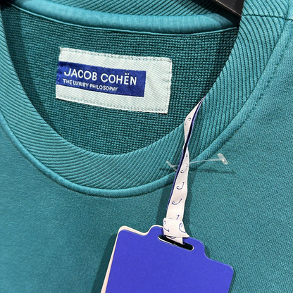 Jacob Cohën Crewneck Sweatshirt (Teal) (New)
