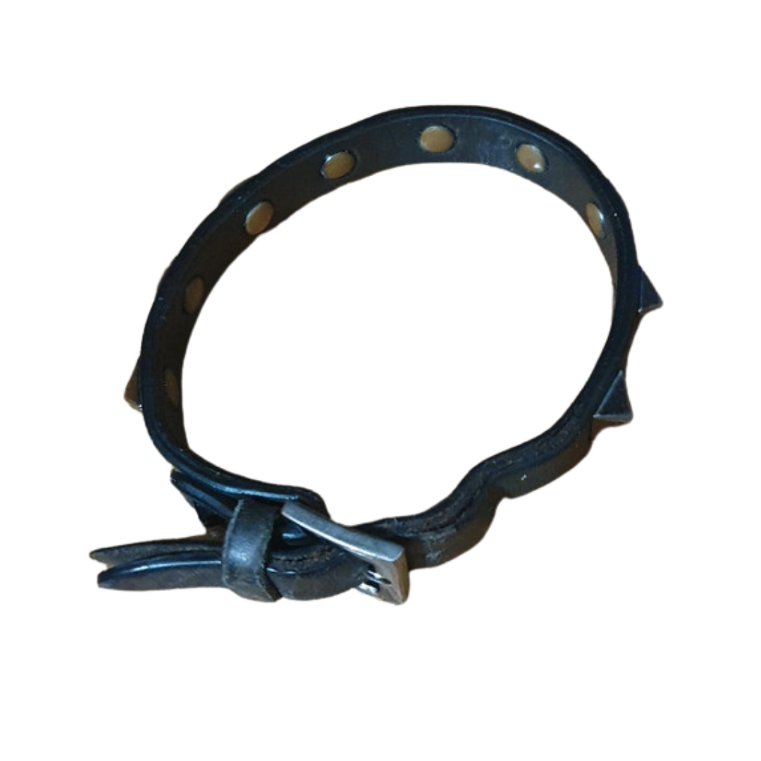 Valentino Garavani Rockstud Bracelet (Dark Grey)