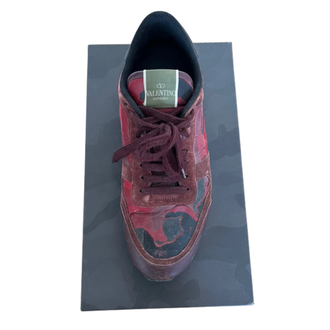 Valentino Garavani Rockrunner Sneakers (Red) 
