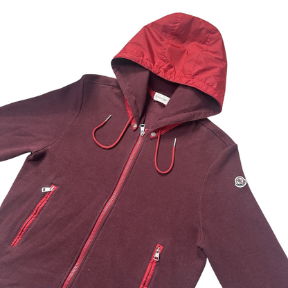 Moncler Maglia Cardigan Jacket (Burgundy)