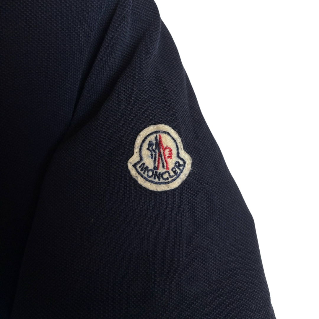 Moncler Maglia Polo Shirt (Navy)