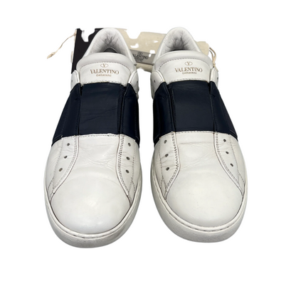 Valentino Garavani Open Sneakers (White Navy)