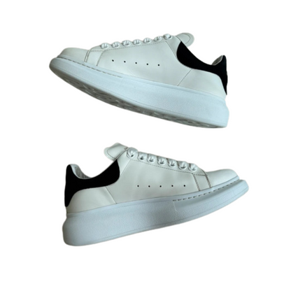 Alexander Mcqueen Sneakers (White Black) (Womens)