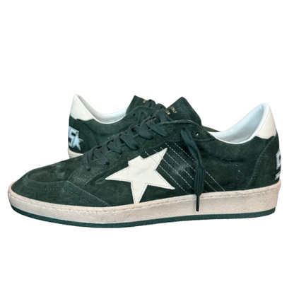 Golden Goose Ballstar Sneakers (Dark Green) (New)