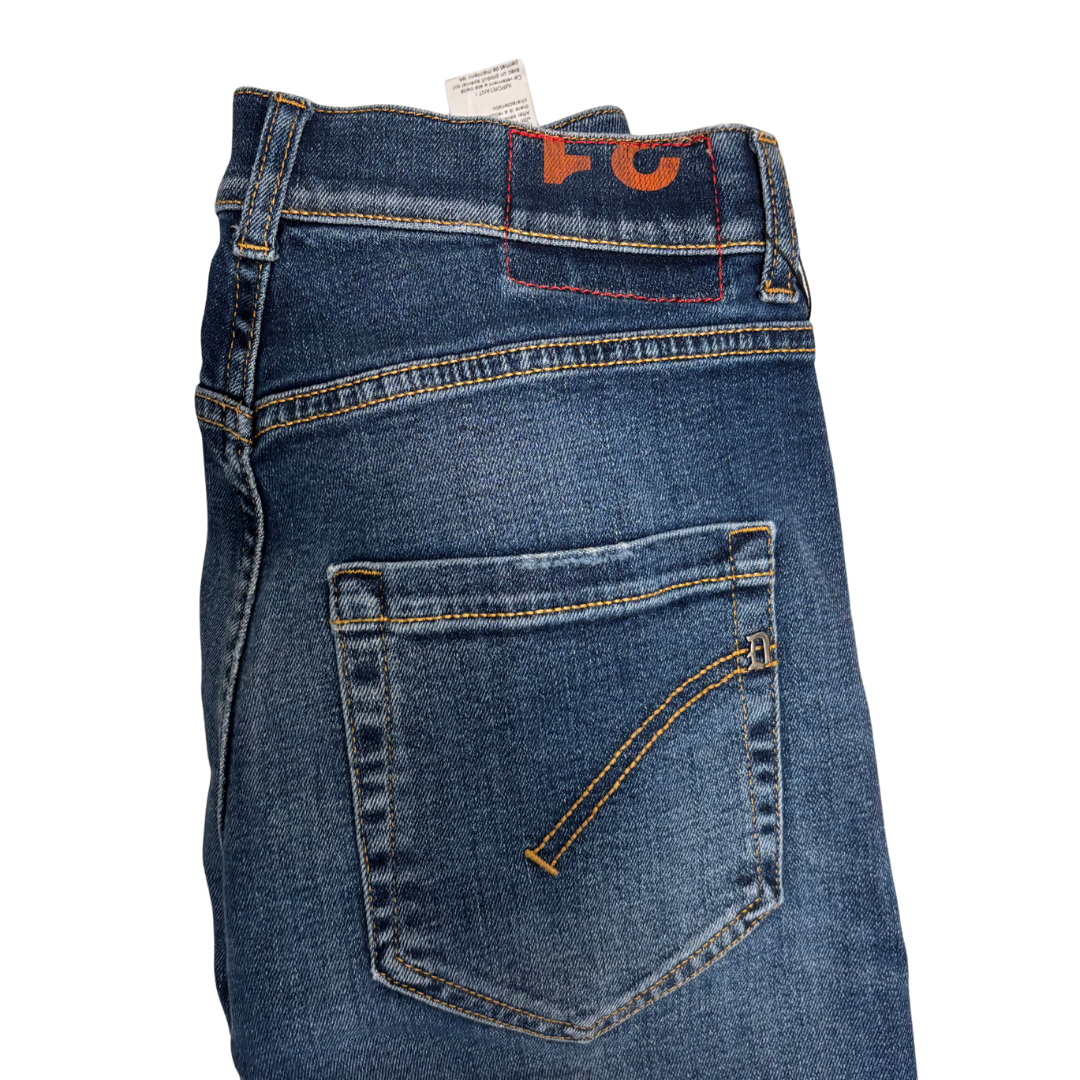 Dondup Mius Slim Fit Jeans (Navy)