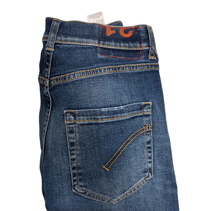 Dondup Mius Slim Fit Jeans (Navy)